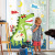 Dinosaur city wall stickers under the stars can remove environmentally friendly stickers feel children 's feel decoration stickers new