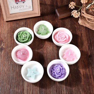 Wholesale Multi-Color Multi-Shape Aromatherapy Candle Number Valentine's Day Essential Atmosphere Romantic Smoke-Free Birthday Wedding Candle