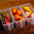 New type of refrigerator drawer type kitchen food preservation plastic box frozen transparent sealed storage box