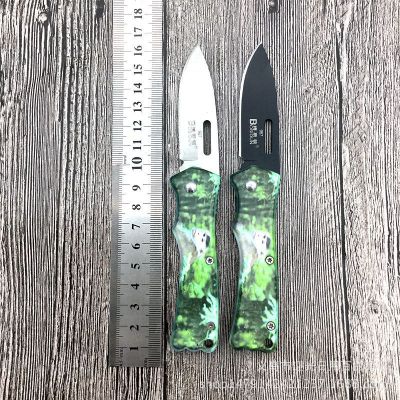 Boston Stainless Steel Folding Knife Portable Fruit Knife 10 Yuan Store Multi-Store Hot Sale Wholesale