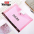 Transparent file bag plastic information bag snap-on file bag document bag student paper bag bunger stationery