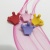 The new crown color mini claw clip environmental protection material is not easy to break popular hairpin tiara
