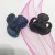 New style bowknot colour small claw clip environmental protection is not easy to break popular hairpin hea
