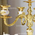Luxury gold plated silver metal alloy Luxury European alloy home hotel KTV classic