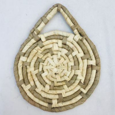 Manufacturer direct selling corn husk meal pad round meal pad mate pad