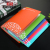 Bunger stationery PP color A4 booklet paper bag centerfold students learn office centerfold file storage