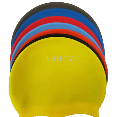 Douyin new silicone swimming  water t swimming cap customized logo men and women hair protection diving cap spot
