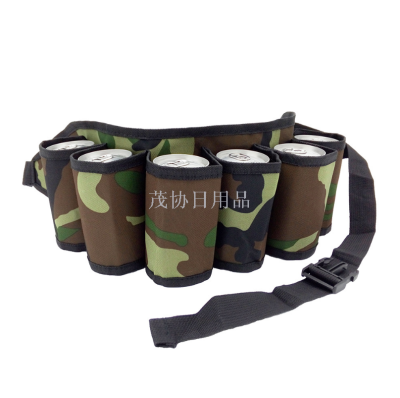 Mountaineering outdoor mountaineering beer belt carry a small drink party belt