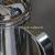 Hand coffee pot stainless steel silver fine mouth coffee pot drip filter long mouth coffee pot hand coffee pot