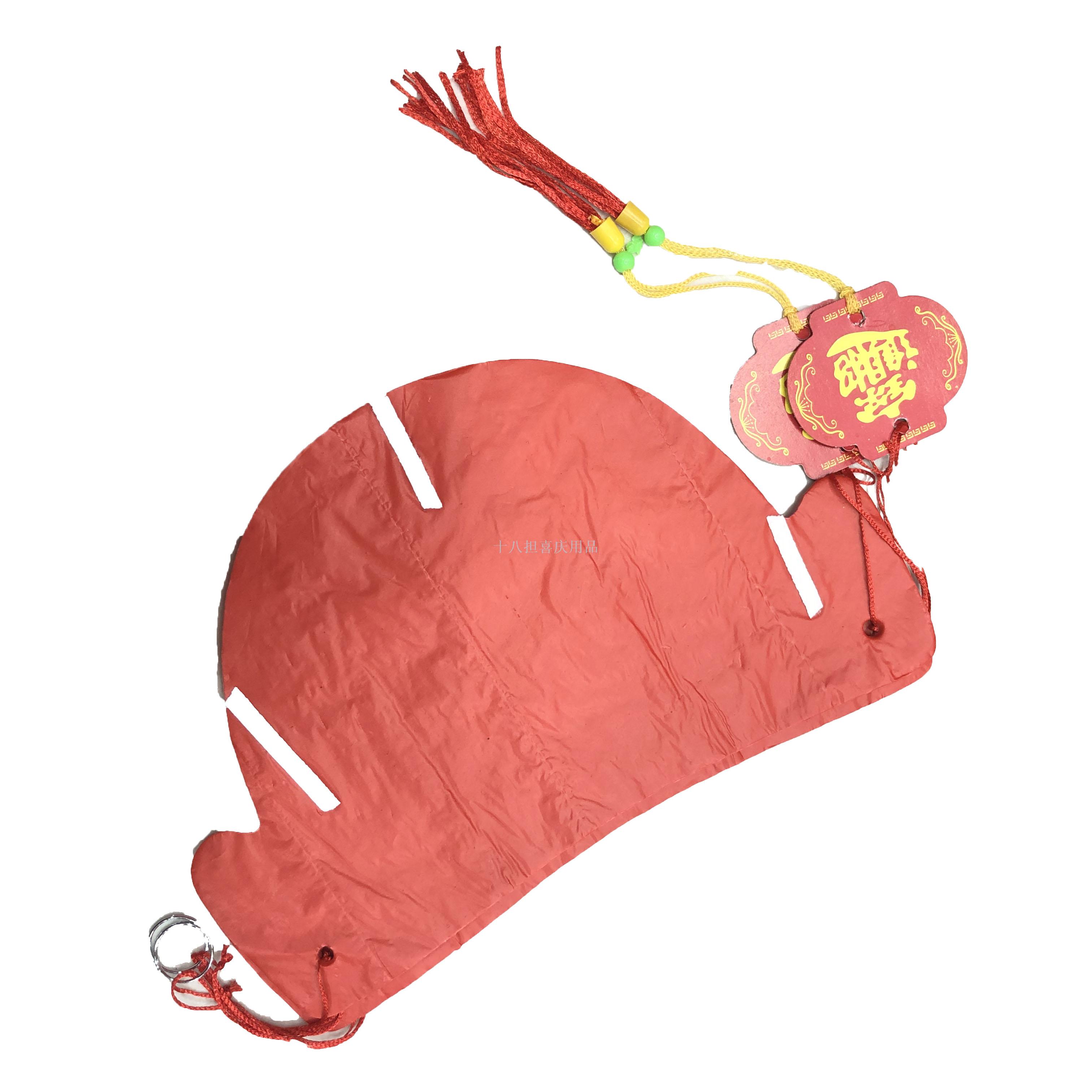 平安灯宫灯 塑料纸灯笼 PVC大红色宫灯 喜庆用品 畅销