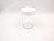 Manufacturer direct cylinder straight cylinder seal storage jar pickles bottle white, black plastic lid
