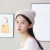 Guan Linglong 2019 long rabbit hair in autumn and winter simple solid-color knitted Hat Korean version of vens woolen hat female winter