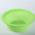 Thickened round Hollow Plastic Vegetable Basket Household Kitchen Storage Fruit and Vegetable Cleaning Sieve Drain Basket