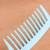 Factory Direct Supply Large Size Large and Wide Tooth Plastic Hairbrush Wheat Straw Environmental Protection Straight Comb Household Plastic Hair Curling Comb