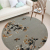 New Chinese Woven round Carpet Home Non-Slip Polypropylene Woven Carpet Absorbent Floor Mat Wool-like Carpet Floor Mat