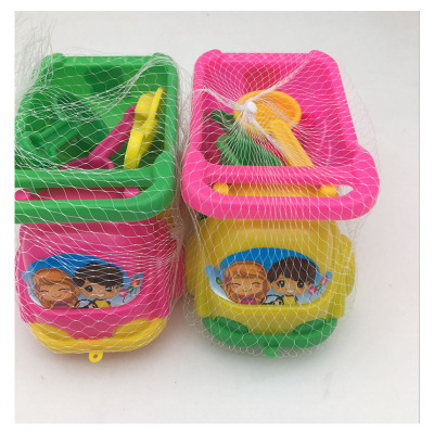 Factory Direct Sales Children's Toy Sand Cart + Binary Hot Sale Wholesale