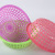 Thickened round Hollow Plastic Vegetable Basket Household Kitchen Storage Fruit and Vegetable Cleaning Sieve Drain Basket