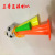 Hot Selling Children's Football Three Tone Small Horn Come on Cheer Children's Toys One Yuan Two Yuan Stall Wholesale