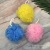 Factory Direct Sales Wash Loofah Creative Two-Color Hanging Mesh Sponge Adult Bathing Rub Bath Rub Bubble