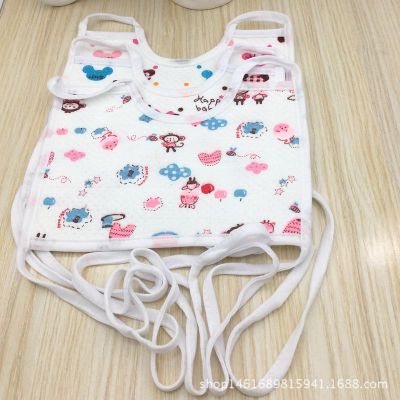 Factory Direct Sales Children's Saliva Towel Mouth Pocket Leak-Proof Pocket 2 Yuan Store Hot Sale Large Wholesale