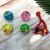 Stall Hot Sale Toys 5.5 with Rope Glowing Bounce Ball Luminous Crystal Ball Luminous Children's Toys Two Yuan Store