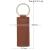 Manufacturer Customized Men's Pu Leather Key Chain High-End Pu Fashion Men's Embossed Color Customized Various Logo