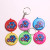 Factory Direct Sales Cartoon Key Button Customized Thermal Transfer PVC Keychain Key Chain Customized Wholesale
