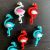 Hot Sale PVC Cartoon Soft Glue Flamingo Keychain Accessories Little Creative Gifts Keychain Pendant Wholesale Customization