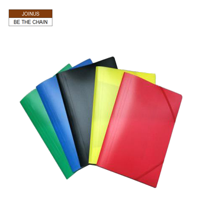 A4 PP捆绳包文件夹穿绳子松紧带文件夹报告夹订制弹力绳 AF-1715