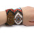 Bohemia mi zhu color woven bracelet ethnic wind fashion hand beads wide bracelet wholesale