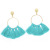 Retro ethnic style retro personality fashion metal creative earrings wholesale