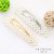 Korean Japanese INS pearl hair clip European and American retro word clip girl pearl edge clip BB clip headdress female wholesale