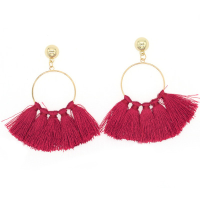 Retro ethnic style retro personality fashion metal creative earrings wholesale