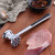 Zinc alloy meat hammer pork steak hammer soft meat hammer creative kitchen tool