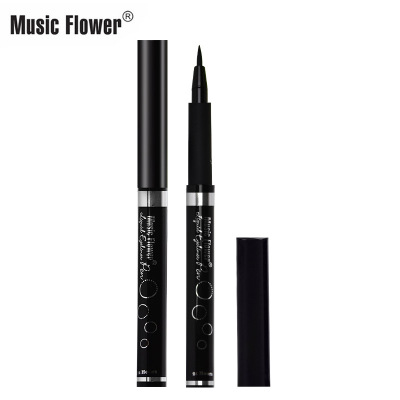 Music Flower Music Flower Long Lasting Waterproof Not Smudge Makeup Water-Based Paint Pen Eyeliner Makeup M1040
