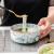 Nordic stone foam noodle bowl soup bowl ceramic bowl Japanese salad bowl rice bowl family bowl dessert bowl