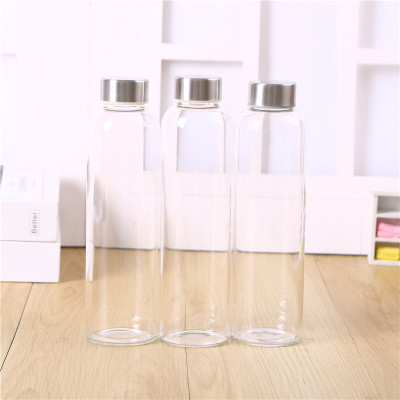 Cup Water Cup Borosilicate Heat-Resistance Glass Environmental Protection Transparent Glass Creative Slender Heat-Resistant Glass Water Cup