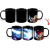 Tiktok Same Style Dragon Ball Discoloration Cup Heating Color Changing Ceramic Mug Coffee Cup Milk Cup Birthday Gift