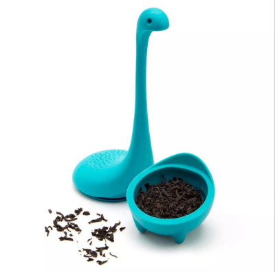 Water monster silicone t ell water spill amazon tea brewing machine hot loch ness monster tea brewing machine