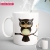 Owl Discoloration Cup Home Ceramic Cup Creative Novelty Temperature Sensing Student Dormitory Water Cup Gift Coffee Milk Cup