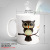 Owl Discoloration Cup Home Ceramic Cup Creative Novelty Temperature Sensing Student Dormitory Water Cup Gift Coffee Milk Cup