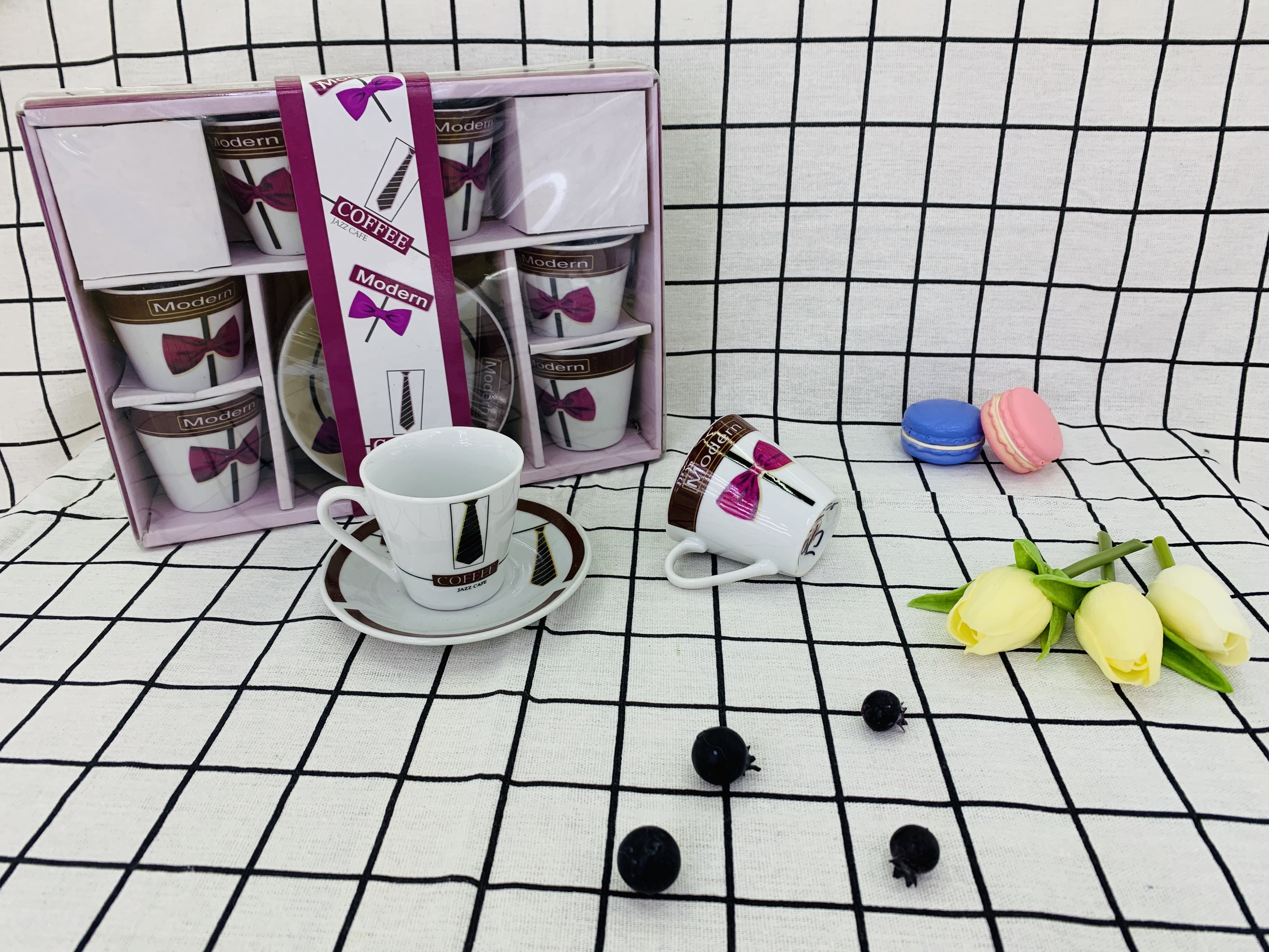 陶瓷咖啡杯碟咖啡杯高档陶瓷杯出口杯碟