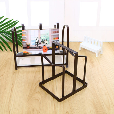 Creative water cup shelf shelf glass water cup shelf home mark cup coffee asphalt cup shelf