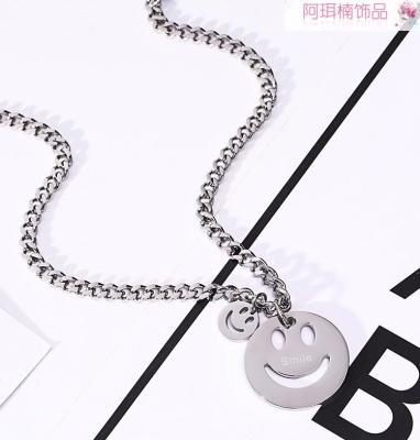 Arnan jewelry autumn long fashion stainless steel sweater chain titanium steel sweater chain manufacturers direct sales