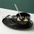 Creative cat ceramic coffee cup and saucer Nordic cartoon cute cup and saucer set office water cup