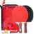 REGAIL, AA08, table tennis racket, two square bags, training and recreation racket