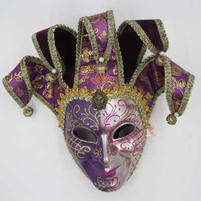 Factory Direct Sales Venice Festival Party Retro Bell New Mask Wholesale Can Be Customized