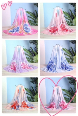 Fashion trend chiffon shawls and scarves