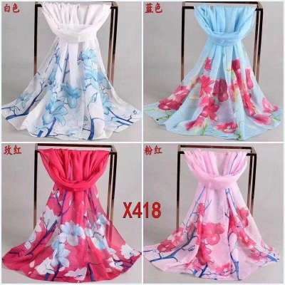 Fashionable chiffon shawls