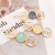 Korean New Side Clip Elegant Metal Hairpin Hollow Geometry Hair Accessories Bangs Clip Clip Women's Hairpin